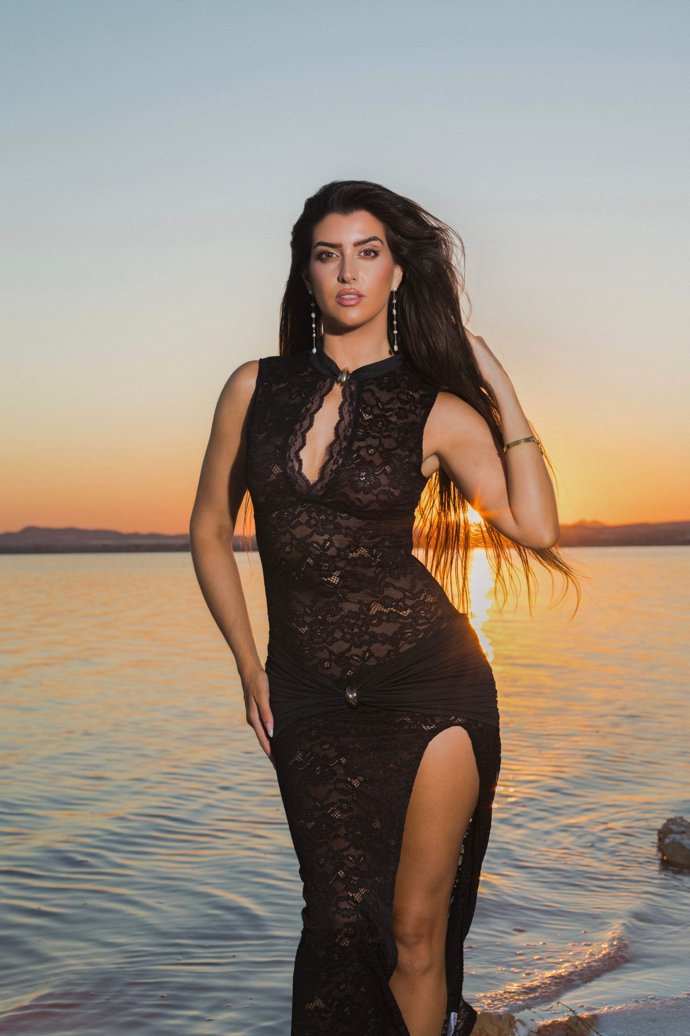 Carmen Lace Dress La Nuit Carmen Lace Dress La Nuit