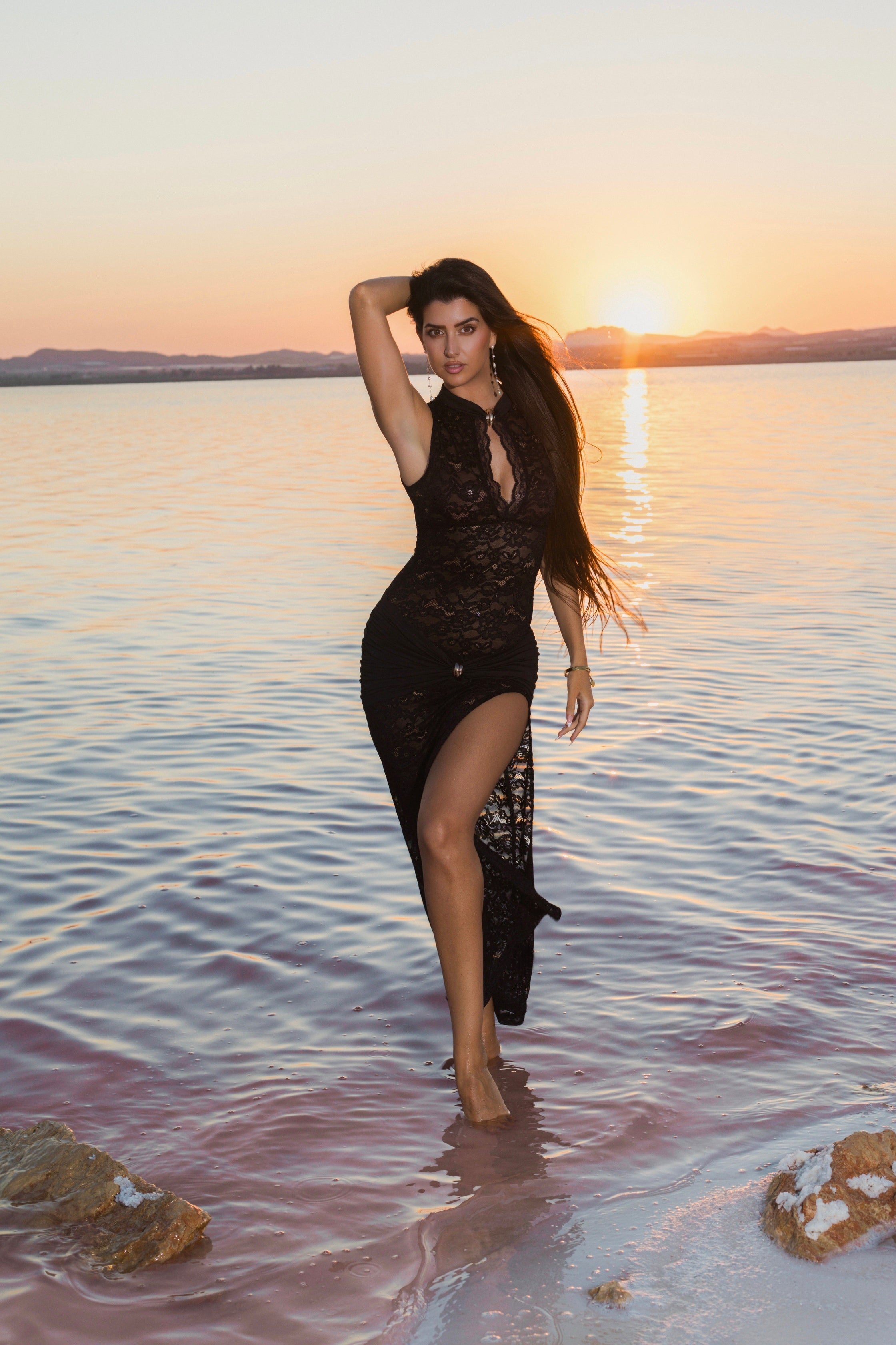 Carmen Lace Dress – La Nuit Carmen Lace Dress – La Nuit