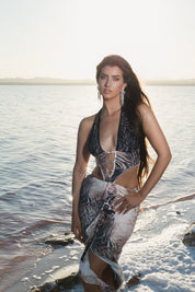 Desire Leopard Maxi Dress