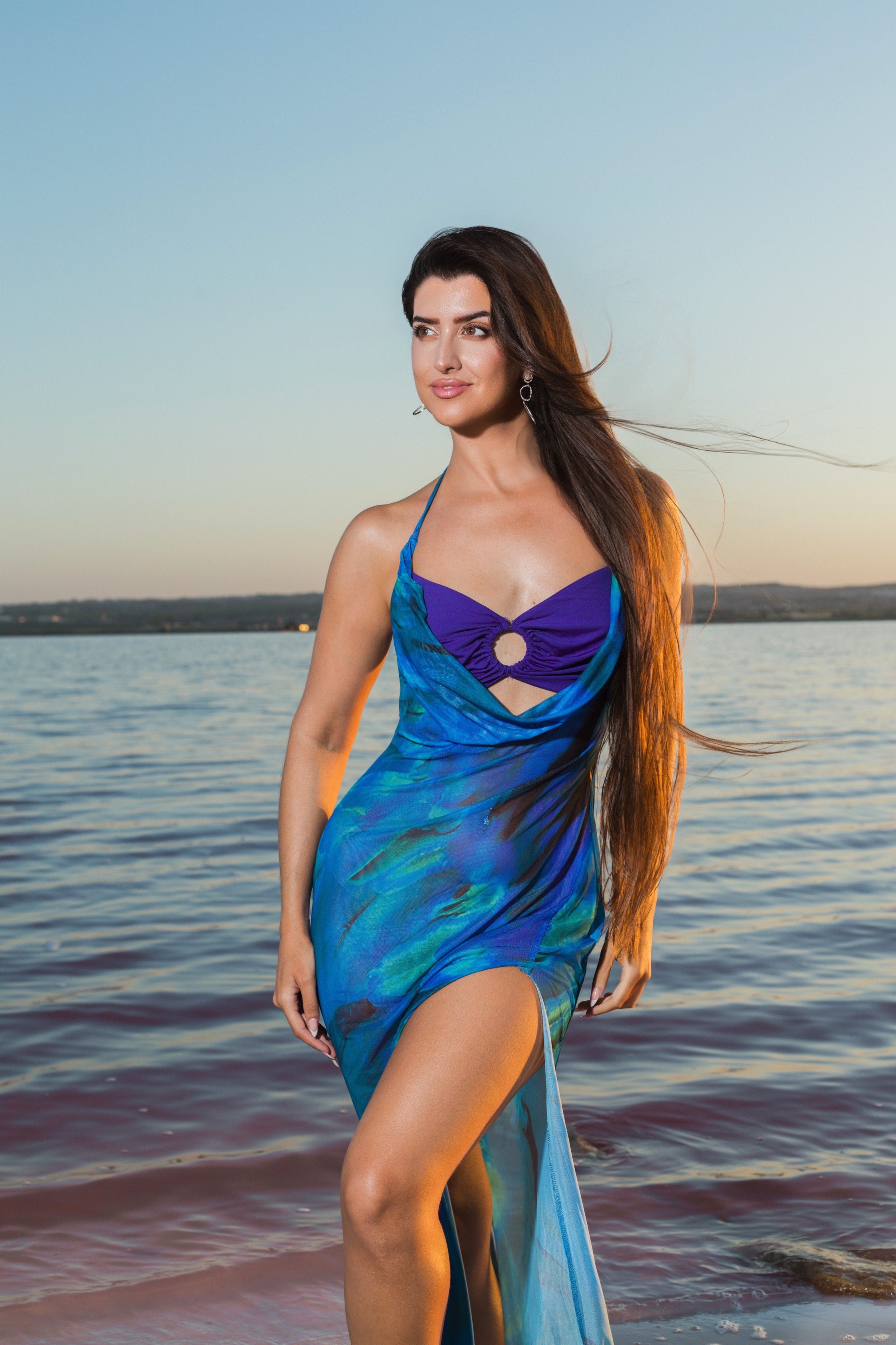 Dilara Ocean Blue Dress