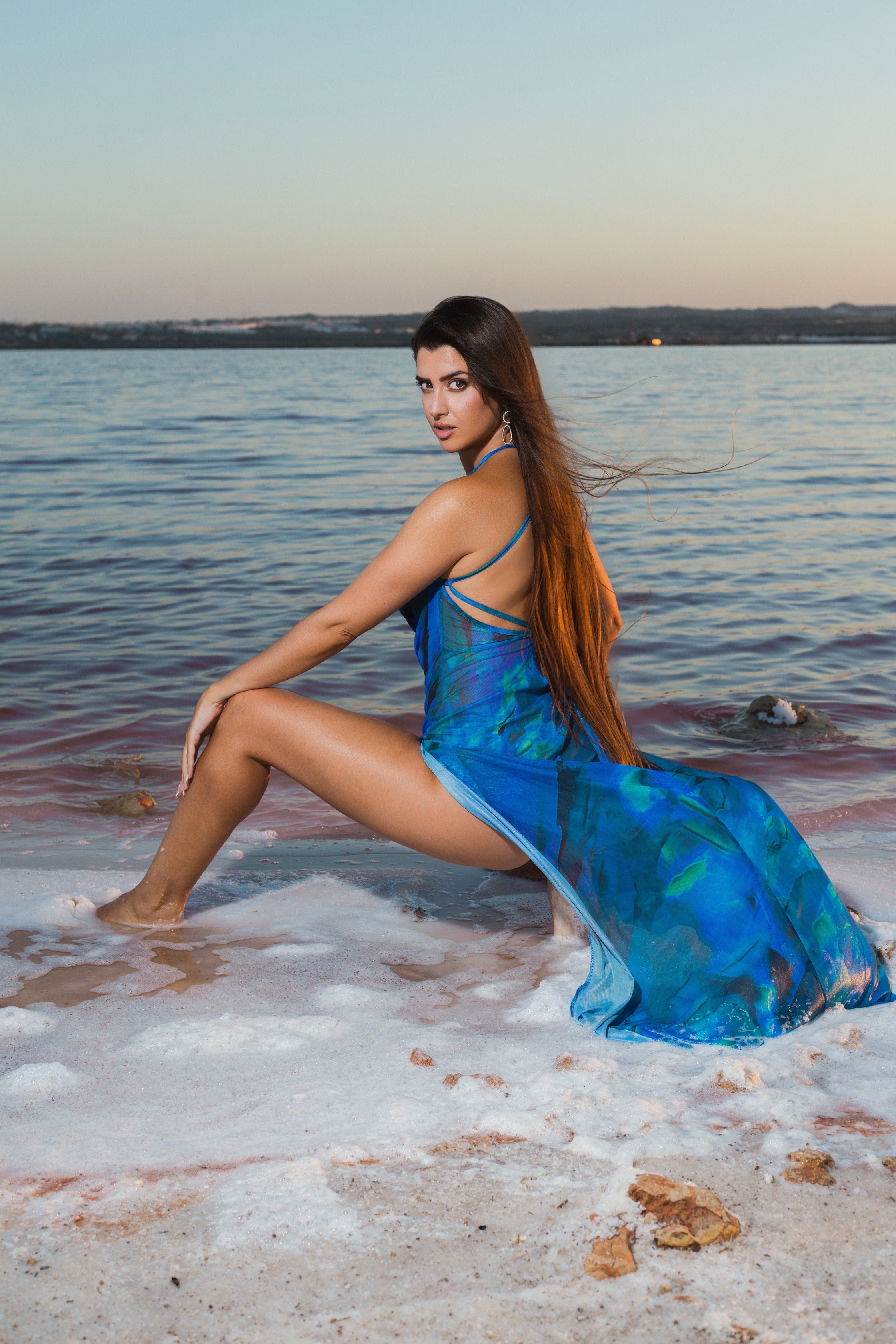 Dilara Ocean Blue Dress