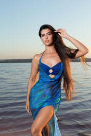 Dilara Ocean Blue Dress