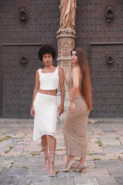 Jeanine Two Piece Skirt Set