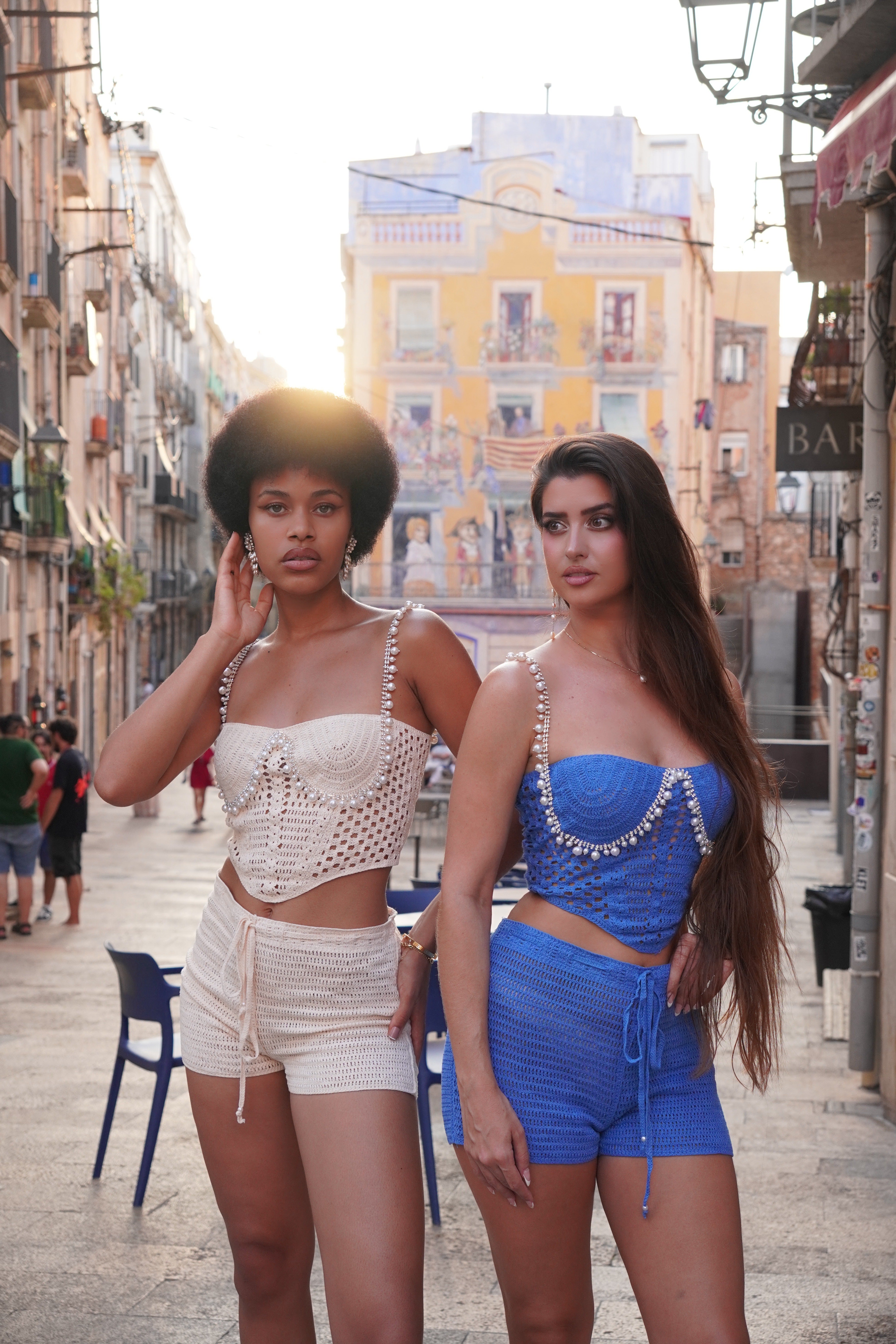 Perla Two Piece Crochet Set